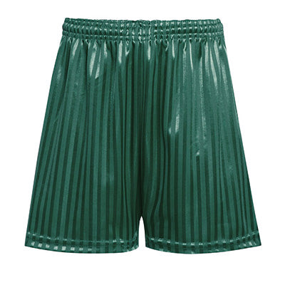 PE Shorts-Black - Green