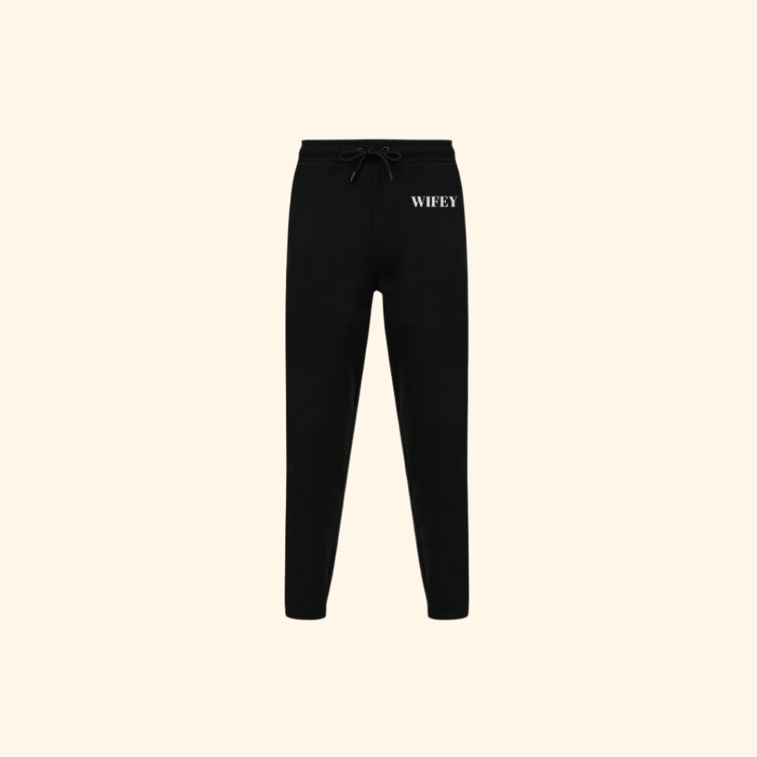 Personalised Wedding Party Joggers: Bride, Bridesmaid & Hubby