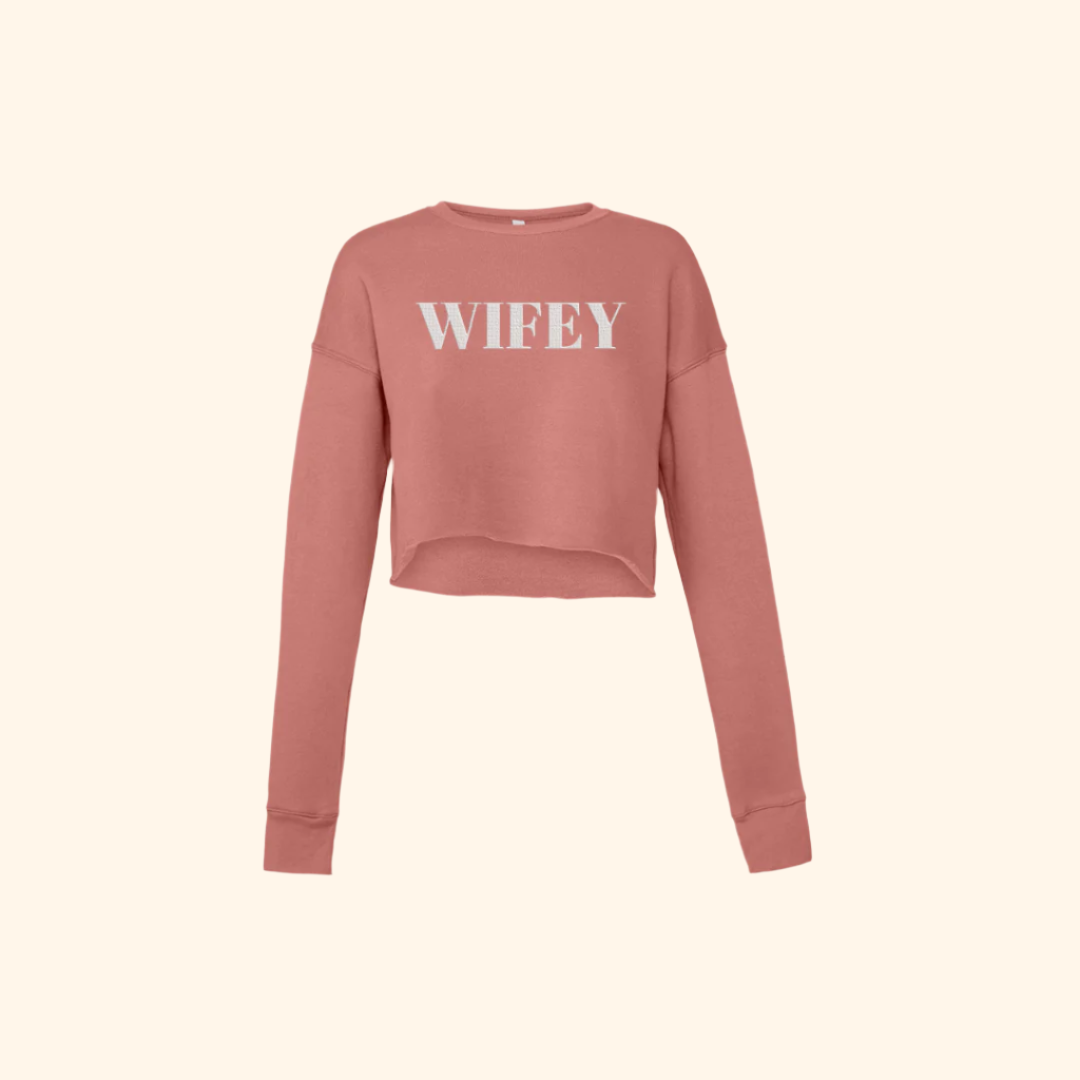 Cropped Sweatshirt - Bride & Bridesmaid Customised