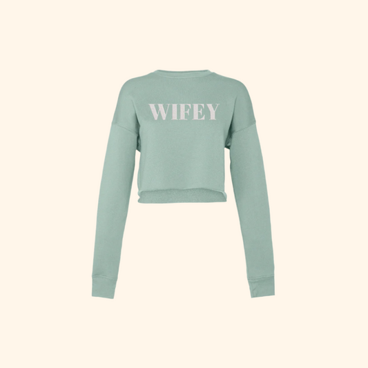 Cropped Sweatshirt - Bride & Bridesmaid Customised