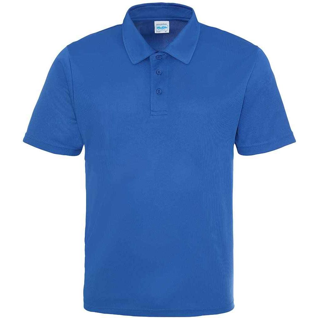 Blue Polyester Polo - Swanwick School and Sports College
