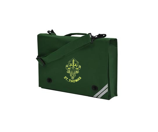 St Thomas Catholic Primary School -Book Bag - Bottle Green