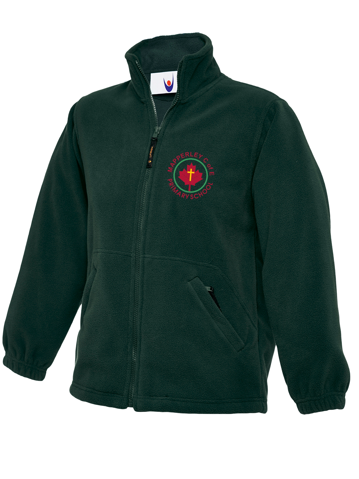 Mapperley C of E Primary School - Fleece Jacket - Bottle Green