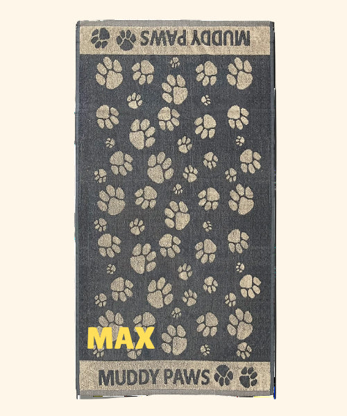 Jumbo Terry Dog Towel (with Embroidery)