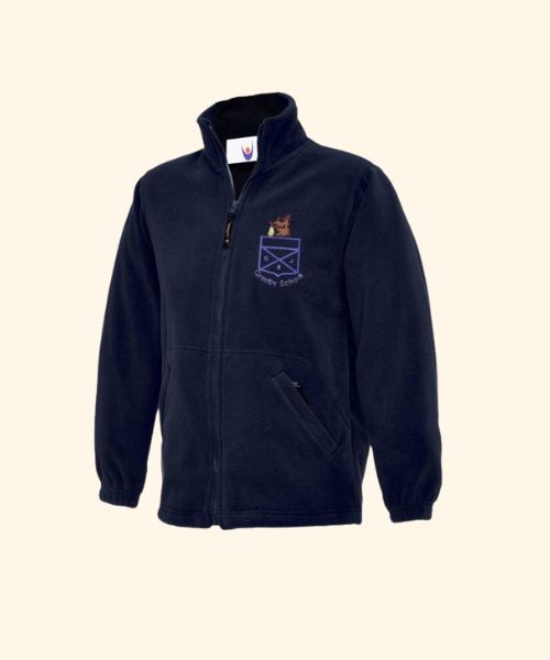 Granby School Navy Fleece Jacket
