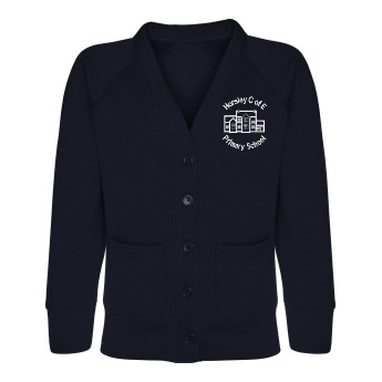 Horsley C of E Primary School -Cardigan Sweatshirt - Navy