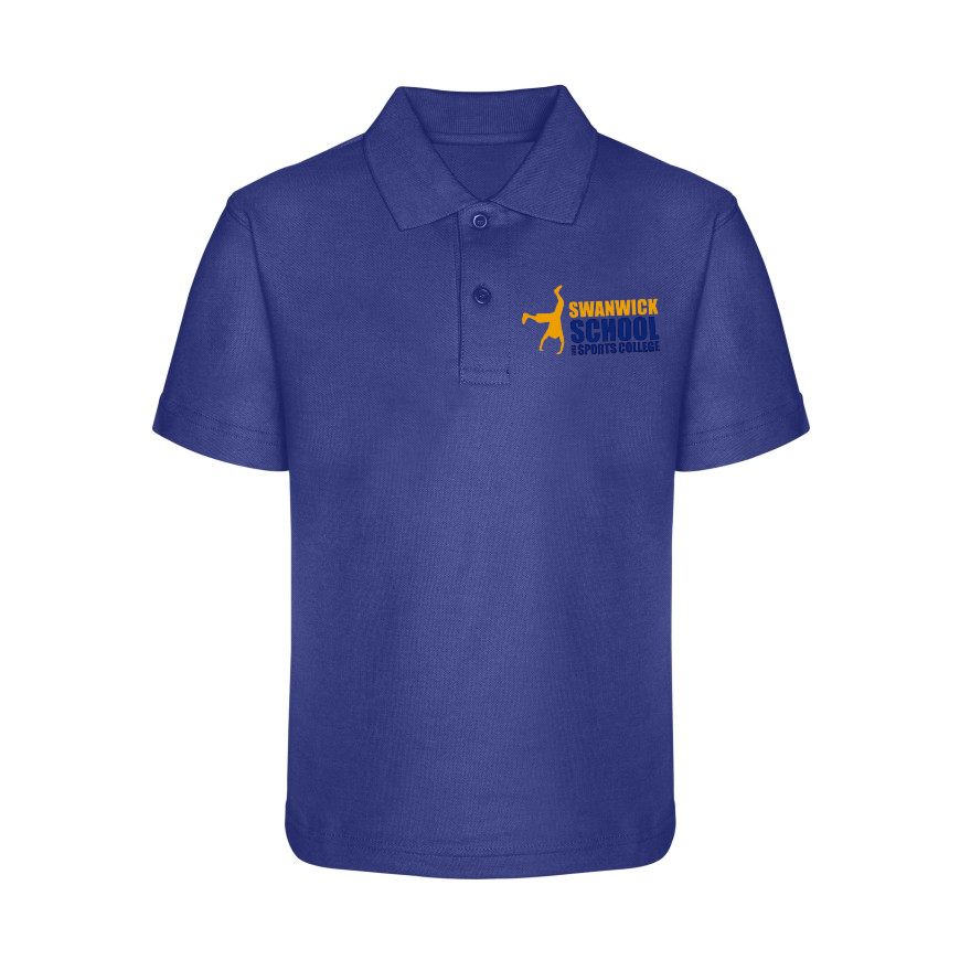Swanwick School and Sports College - Polo Shirt - Royal Blue