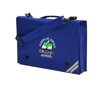 Aldercar Infants School -Book Bag - Royal Blue