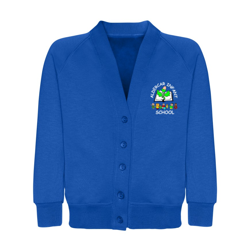 Aldercar Infants School - Cardigan - Royal Blue