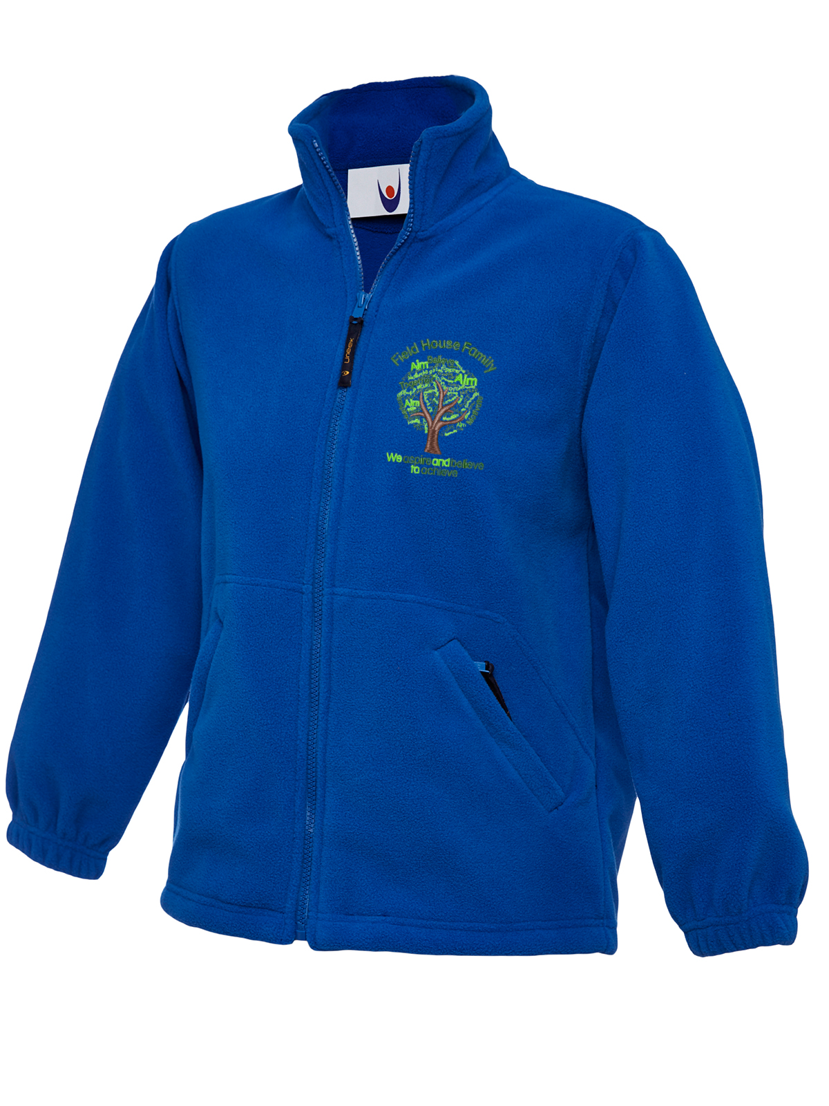 Field House School - Fleece Jacket -Royal Blue