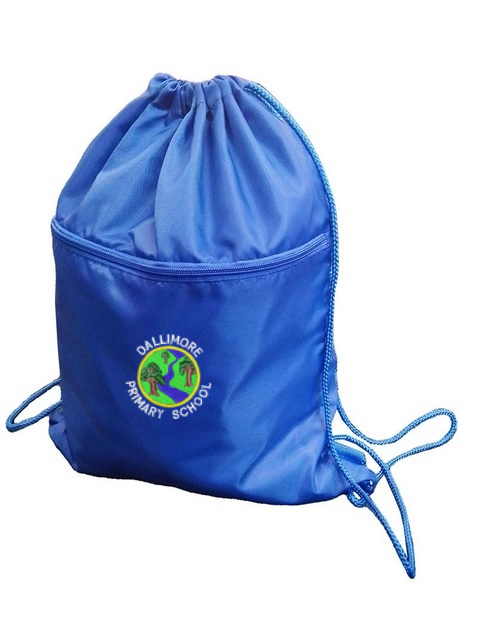 Dallimore Primary School -PE Kit Bag - Royal Blue