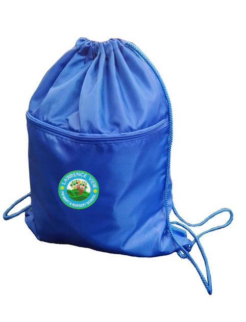 Lawrence View Primary & Nursery School -PE Kit Bag - Royal Blue