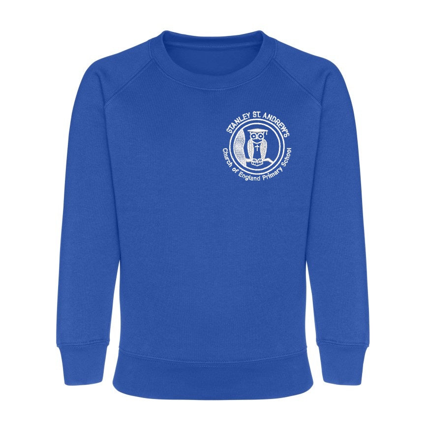 Stanley St. Andrew's C of E Primary School - Sweatshirt - Royal Blue