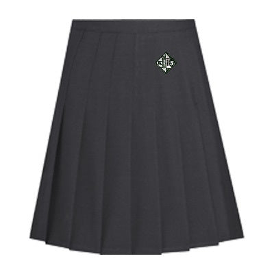 Kimberley School -Senior Girls Stitch Down Pleat Skirt - Black