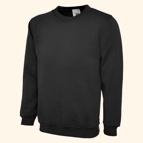 Black School Sweatshirt: Esteem Valley Academy (Primary & Secondary)