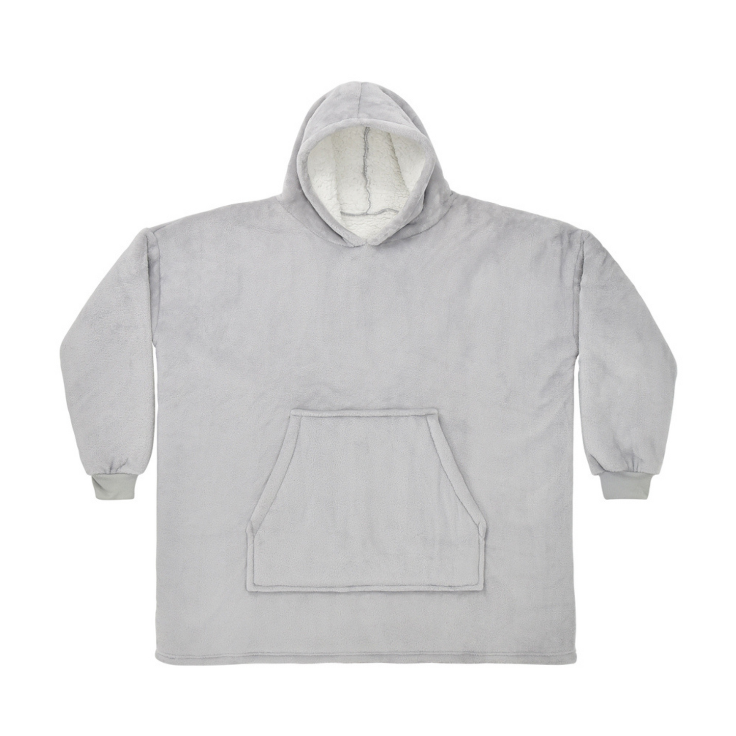 Personalised Wearable Blanket - Oodie Alternative - Silver