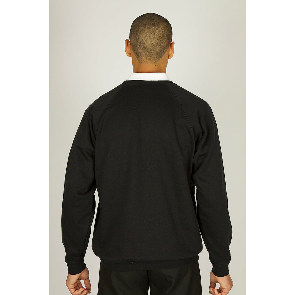 Sweatshirt - V-Neck Maroon