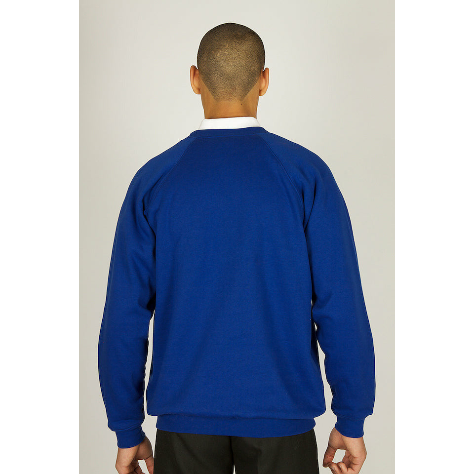 Sweatshirt - V-Neck Maroon