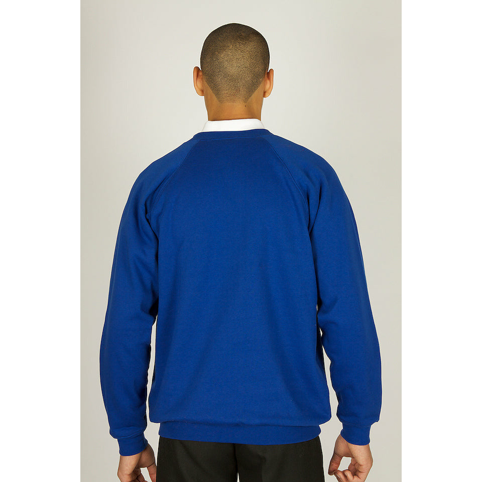 Sweatshirt - V-Neck Maroon