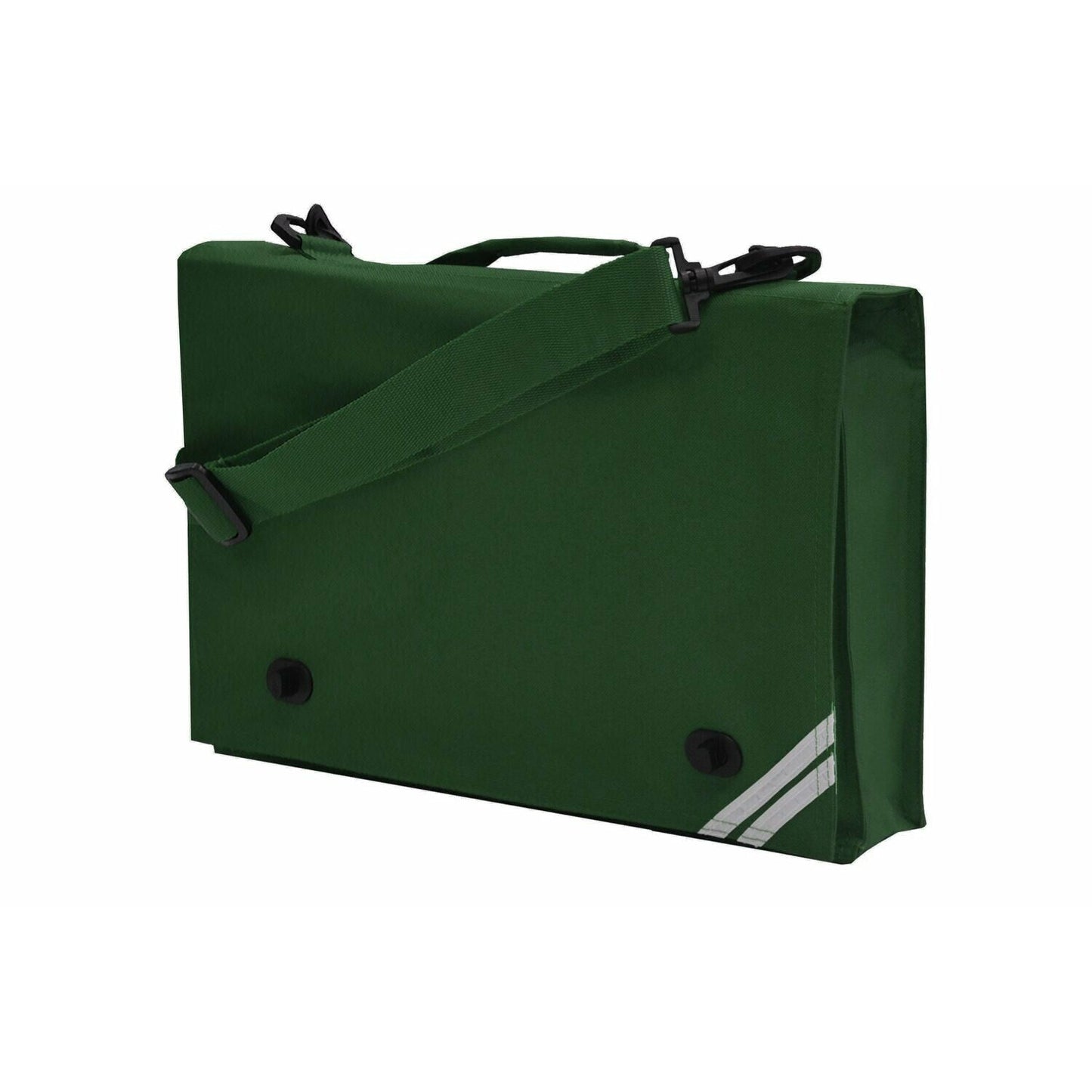 Book Bag Bottle Green
