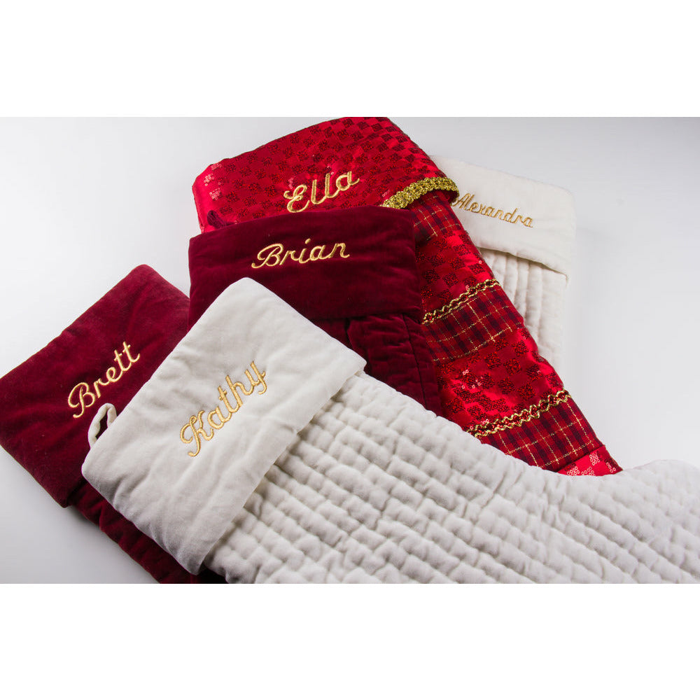 Christmas Stocking Monogram (Customer's Own)