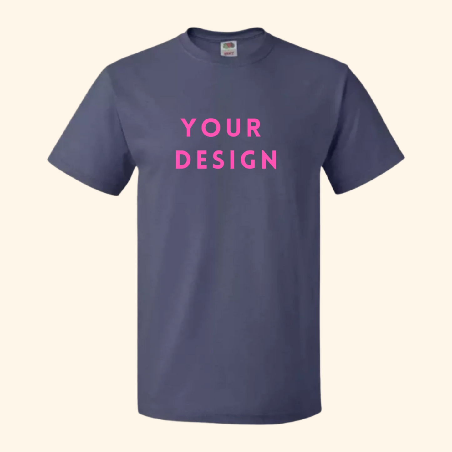 Personalised Custom T-Shirt - Design placement