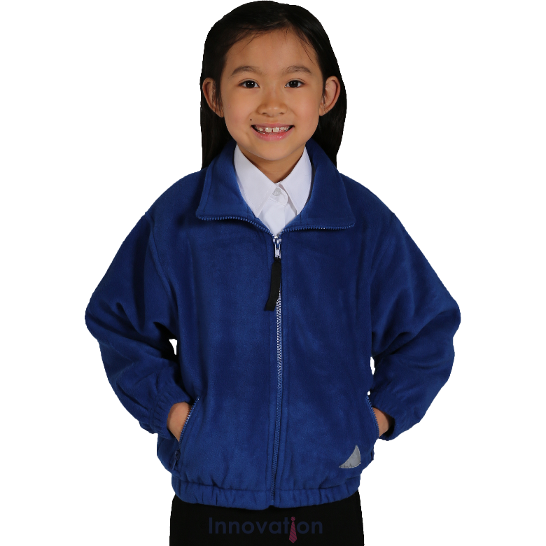 Buy Royal Blue Fleece Jacket 3 years