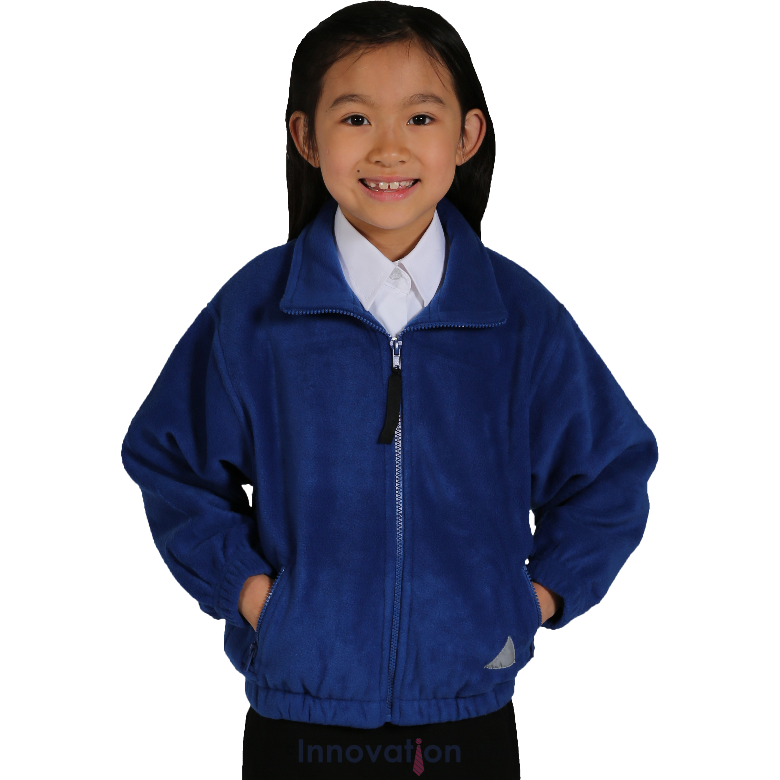 Fleece Jacket Age 3 12 Cotmanhay Junior School Royal Blue