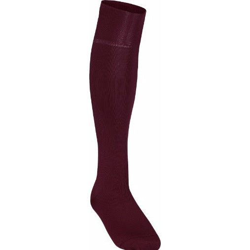 team socks maroon