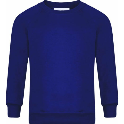 Royal blue jumper top school