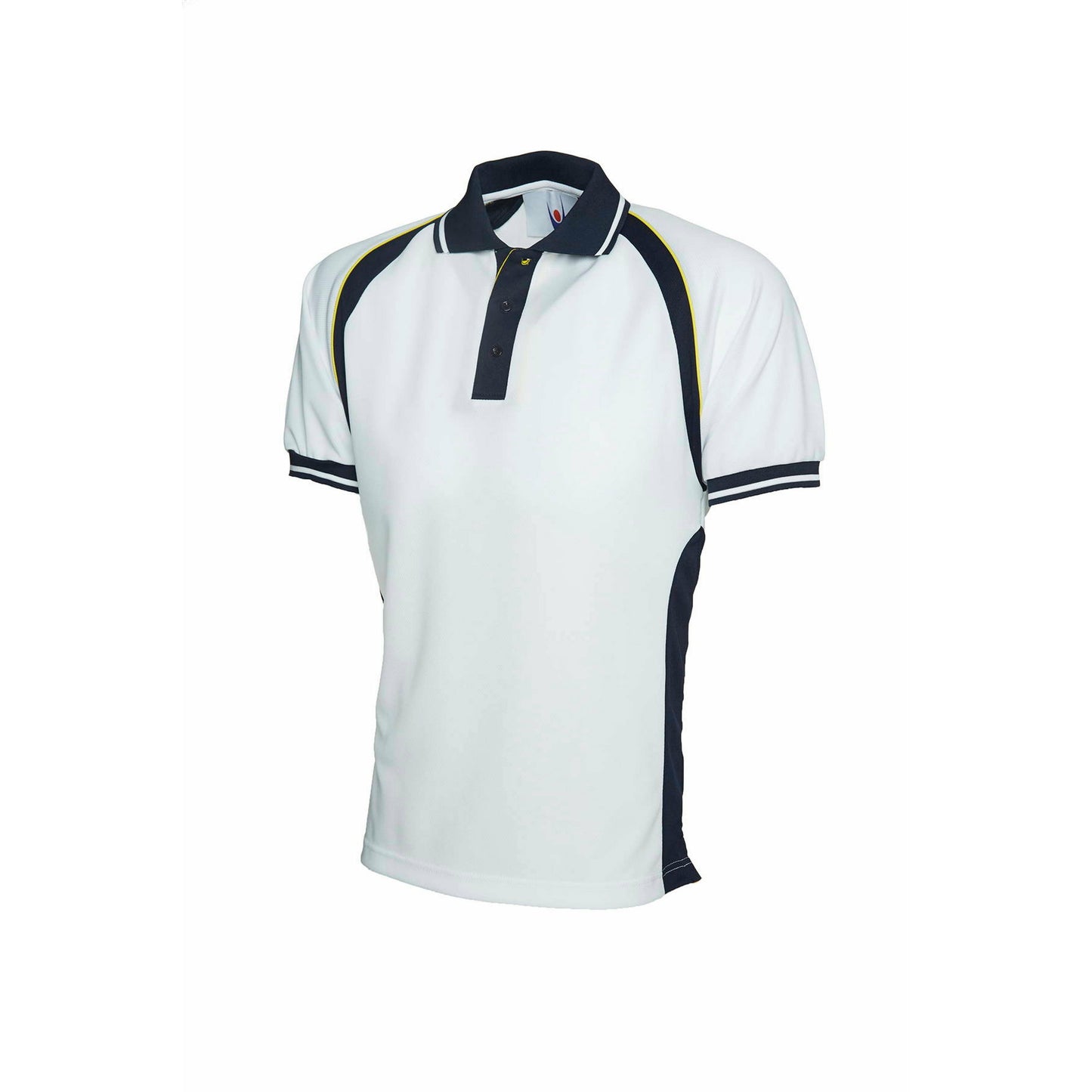sports-poloshirt White / Navy