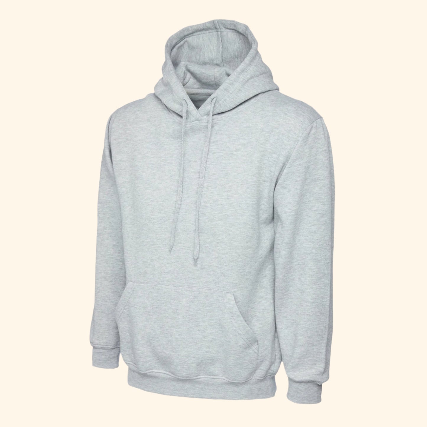 Personalised Custom Hoodie - Heather Grey