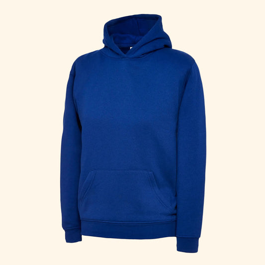 Childrens Hooded Sweatshirt (5 - 13 YRS) Royal Blue
