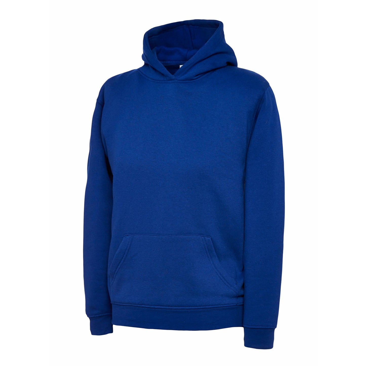 Hoodie - Age 3 - 13 - Plain - Royal