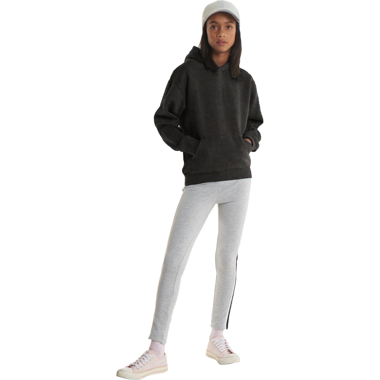 The UX Children’s Hooded Sweatshirt - Charcoal