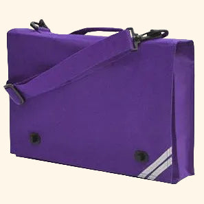 Book Bag - Plain - Purple