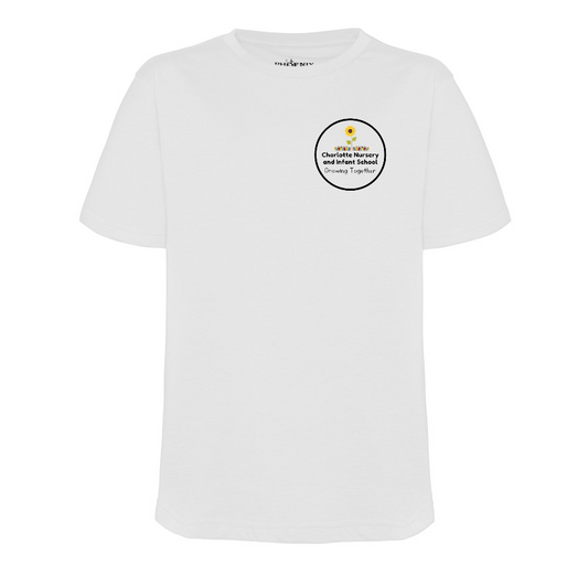 Charlotte Nursery and Infant School -T-Shirt -White