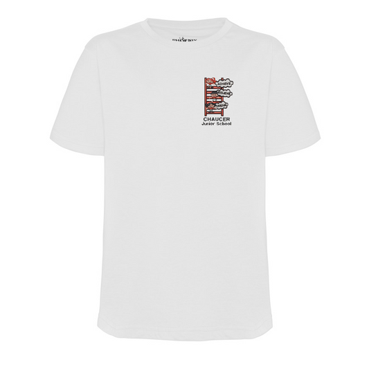 Chaucer juniors - PE T-Shirt -White