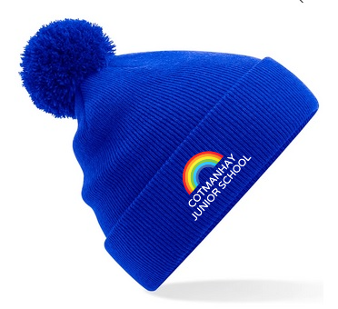Cotmanhay Junior School-Bobble Hat-Royal Blue