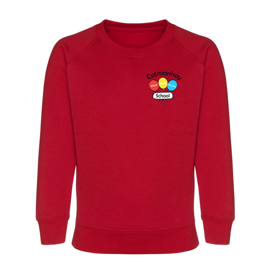 Cotmanhay Infant & Nursery School -Sweatshirt  - Red