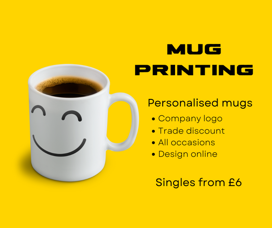 Mug printing - Personalised mugs