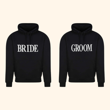 Bride & Groom Hoodie - Bride & Groom Customised