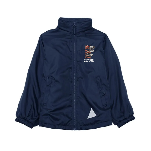 Chaucer Junior -School Jacket-red-navy
