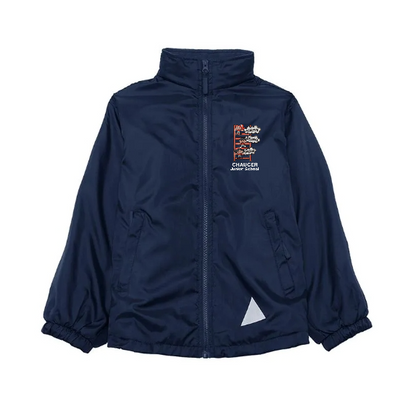Chaucer Junior -School Jacket-red-navy