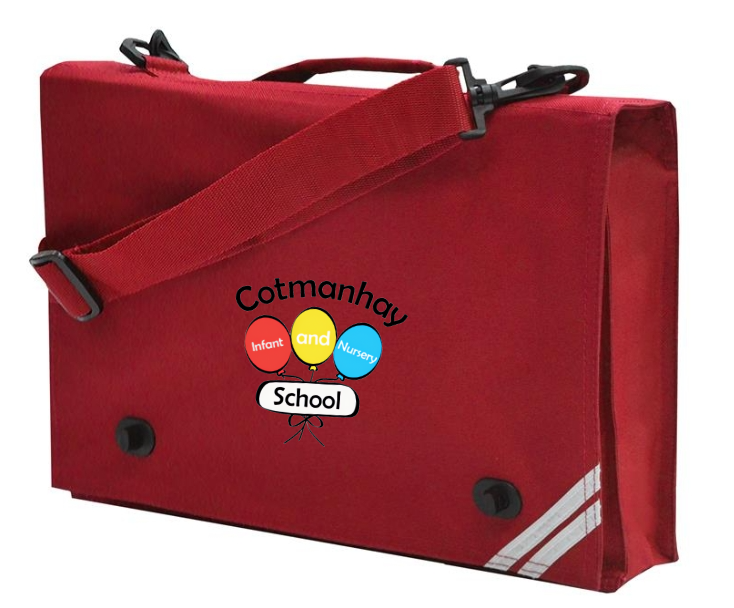 Cotmanhay Infant & Nursery School - Book Bag - Red