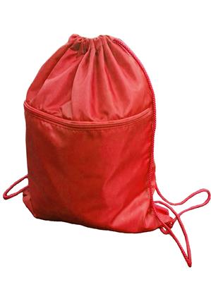 Chaucer JUNIOR School-PE Kit Bag -red-navy