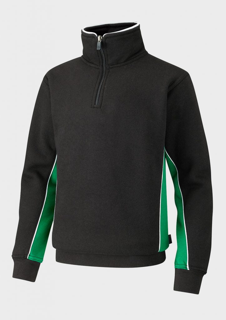 Spirit : 1/4 Zip Sweater Top