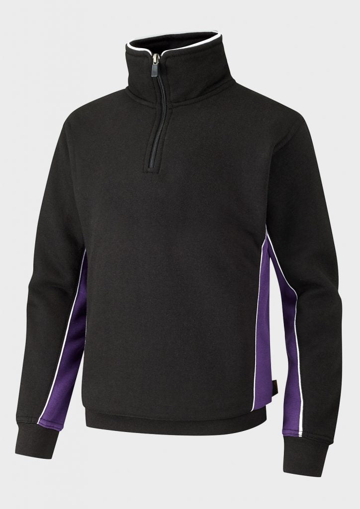 Spirit : 1/4 Zip Sweater Top