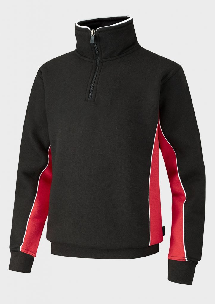 Spirit : 1/4 Zip Sweater Top