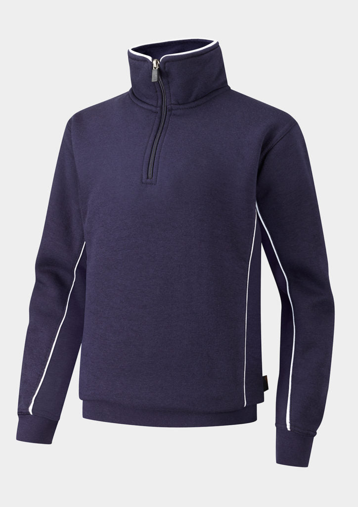 Spirit : 1/4 Zip Sweater Top